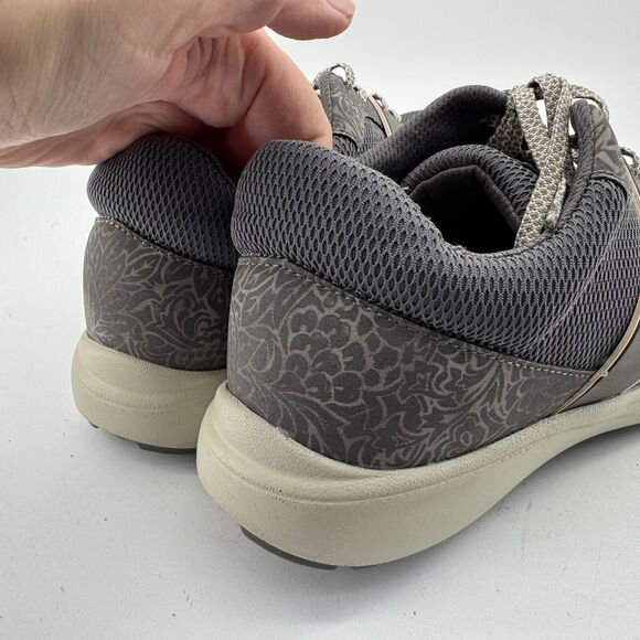Traq Alegria Qarma Gray Athletic Women's Sneaker TRA-QAR 5053 40 9.5 - Picture 10 of 10